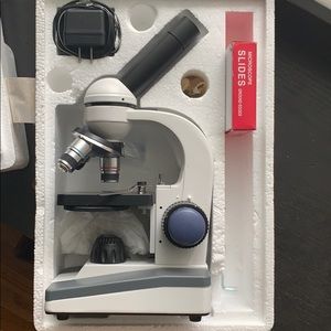 Brand new microscope